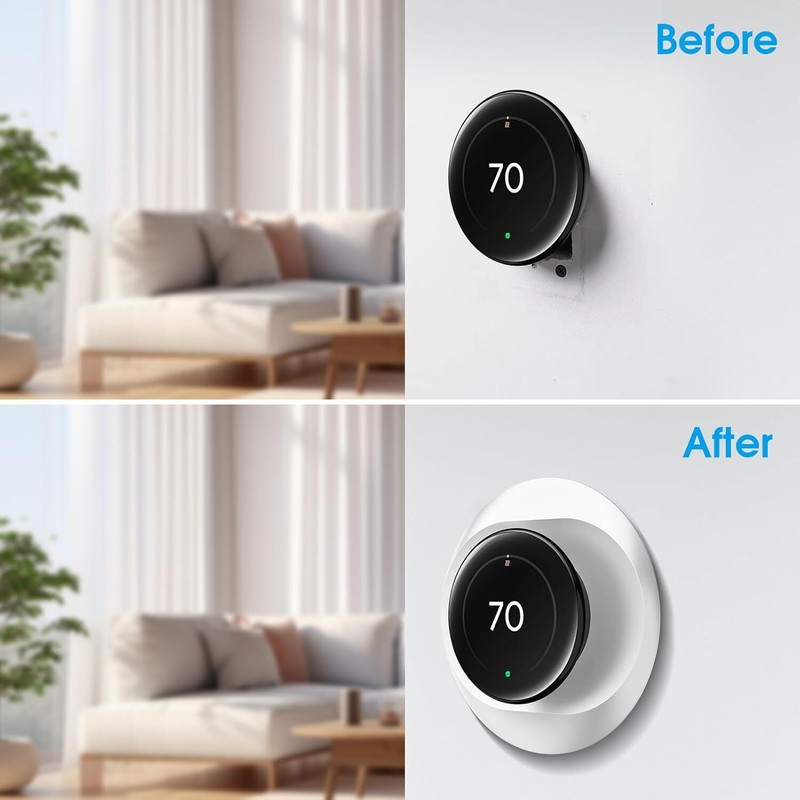 Wall Plate Cover for Google Nest Learning Thermostat 4th Gen Practical Trim Kit gallery