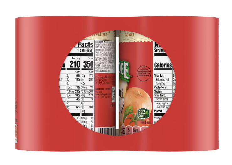 Chef Boyardee Beefaroni in Tomato and Meat Sauce, Ready-to-Eat, 15 oz Can 4Pack gallery
