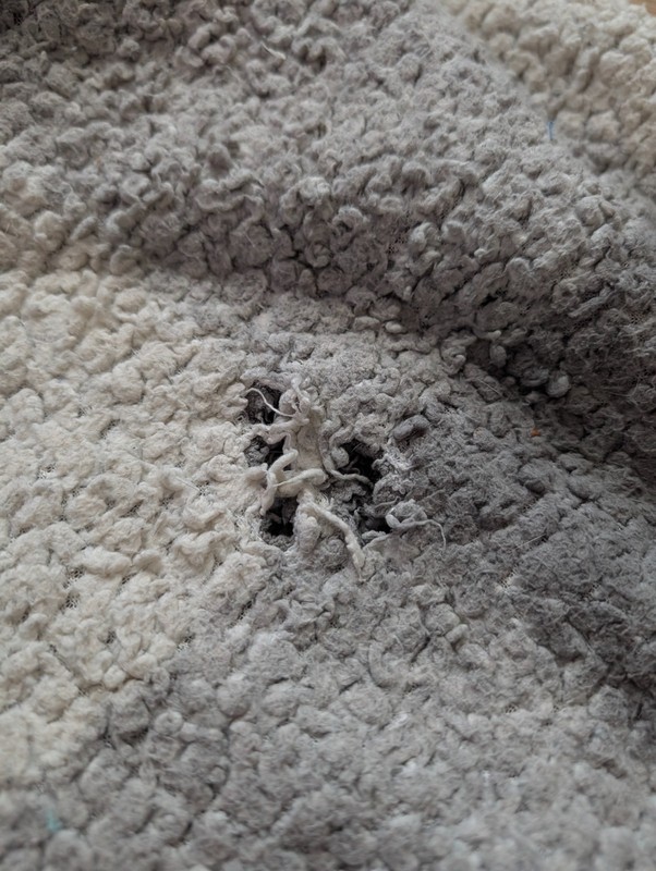 Pendleton Sherpa Soft Fleece Rob Roy Gray Size King Blanket 112 X 92 In USED gallery