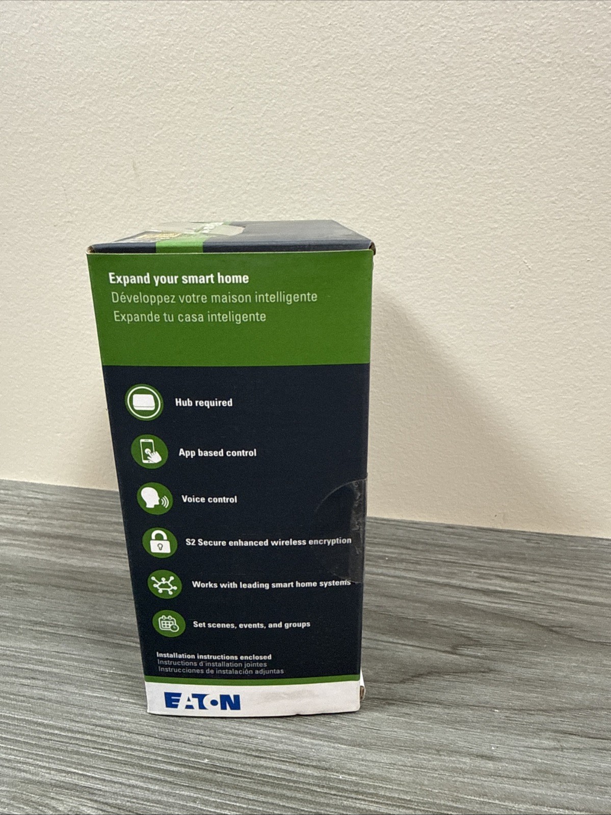 Eaton15A 125V Tamper Resistant Voice Control Z-Wave Smart Outlet RFTR9605-TAW(B) gallery