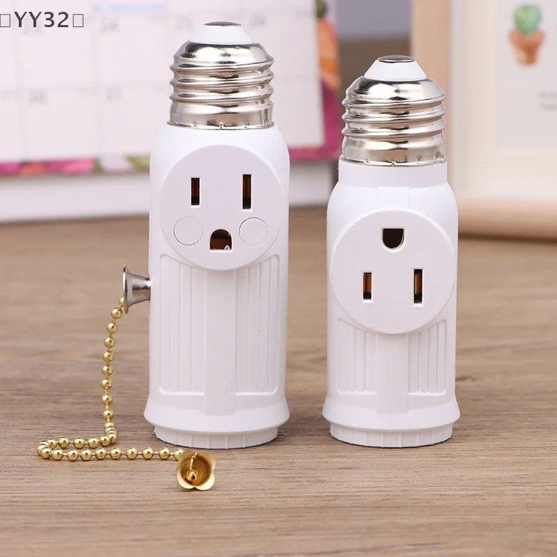 E26 Light Socket to Plug Adapter 2/3 Prong Light Bulb Outlet Socket Adapter gallery