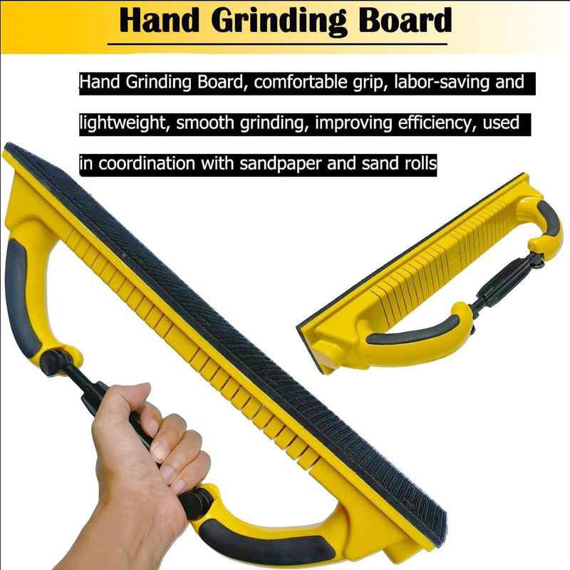 2-3/4" X 15-3/4" Adjustable Radius Flex Longboard Hand Sanding File Block with H gallery