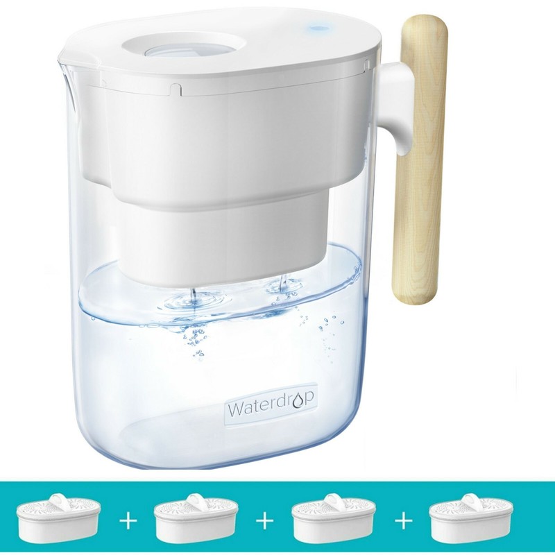 Waterdrop Chubby NSF Certified 3.5L Water Filter Jug with 4×90 Days Filter gallery