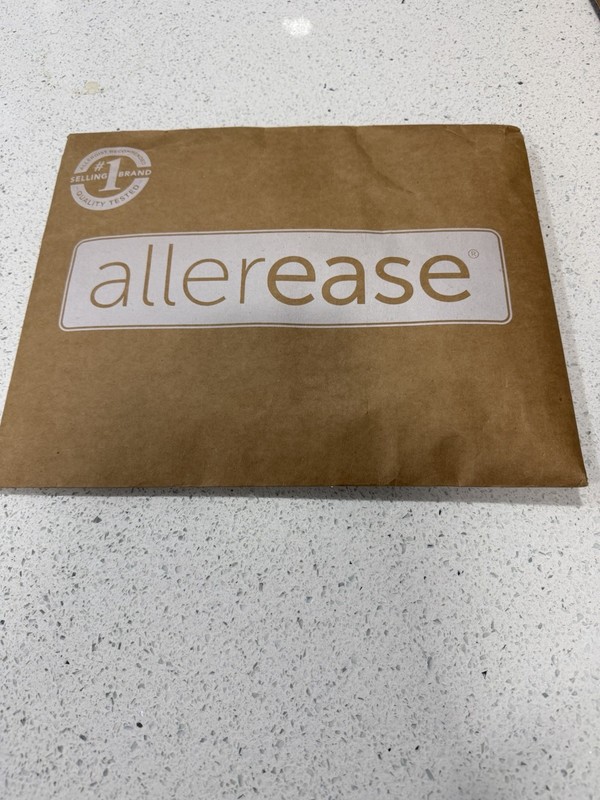 AllerEase Organic Zippered Allergy Pillow Protector, 2-pack gallery