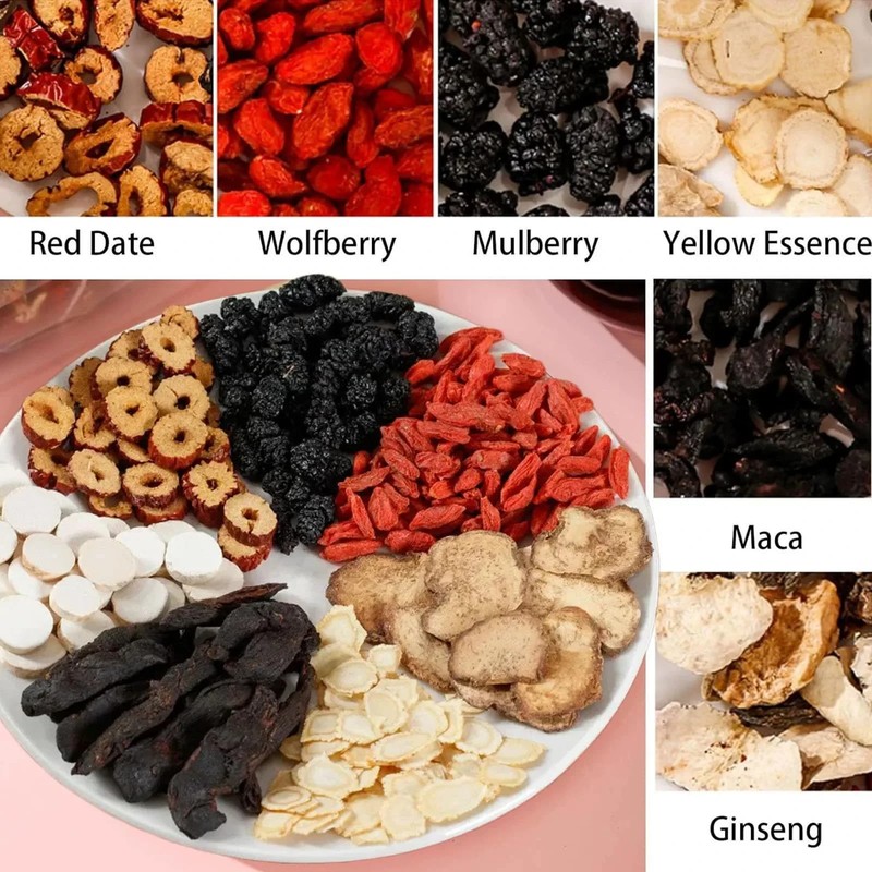 (2)Ginseng Five Treasure Tea Herbal Wellness Blend–100g (40 Bags) Free Shipping! gallery