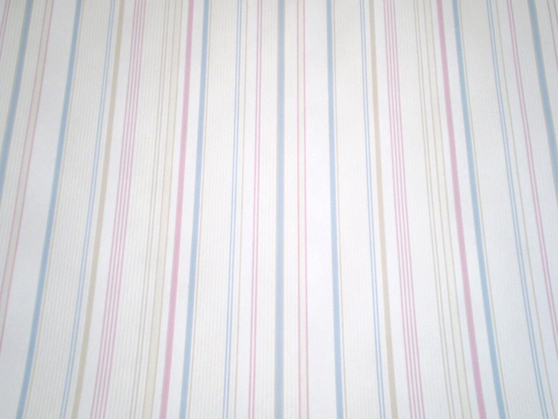 Classic Thin Pink, White, Blue, & Beige Stripes on Off White by York PH9019 gallery