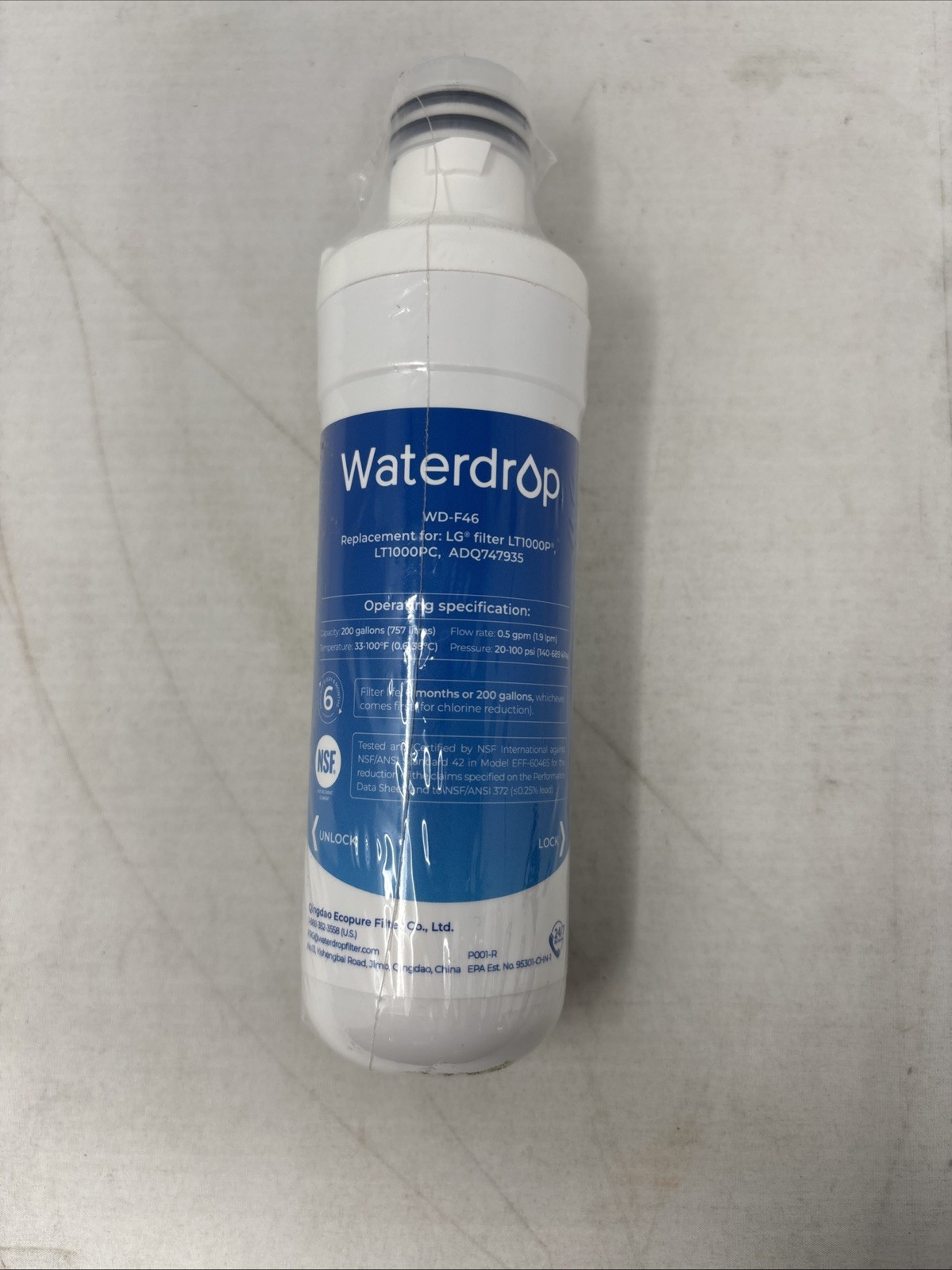 Waterdrop WD-F46 New, Sealed gallery