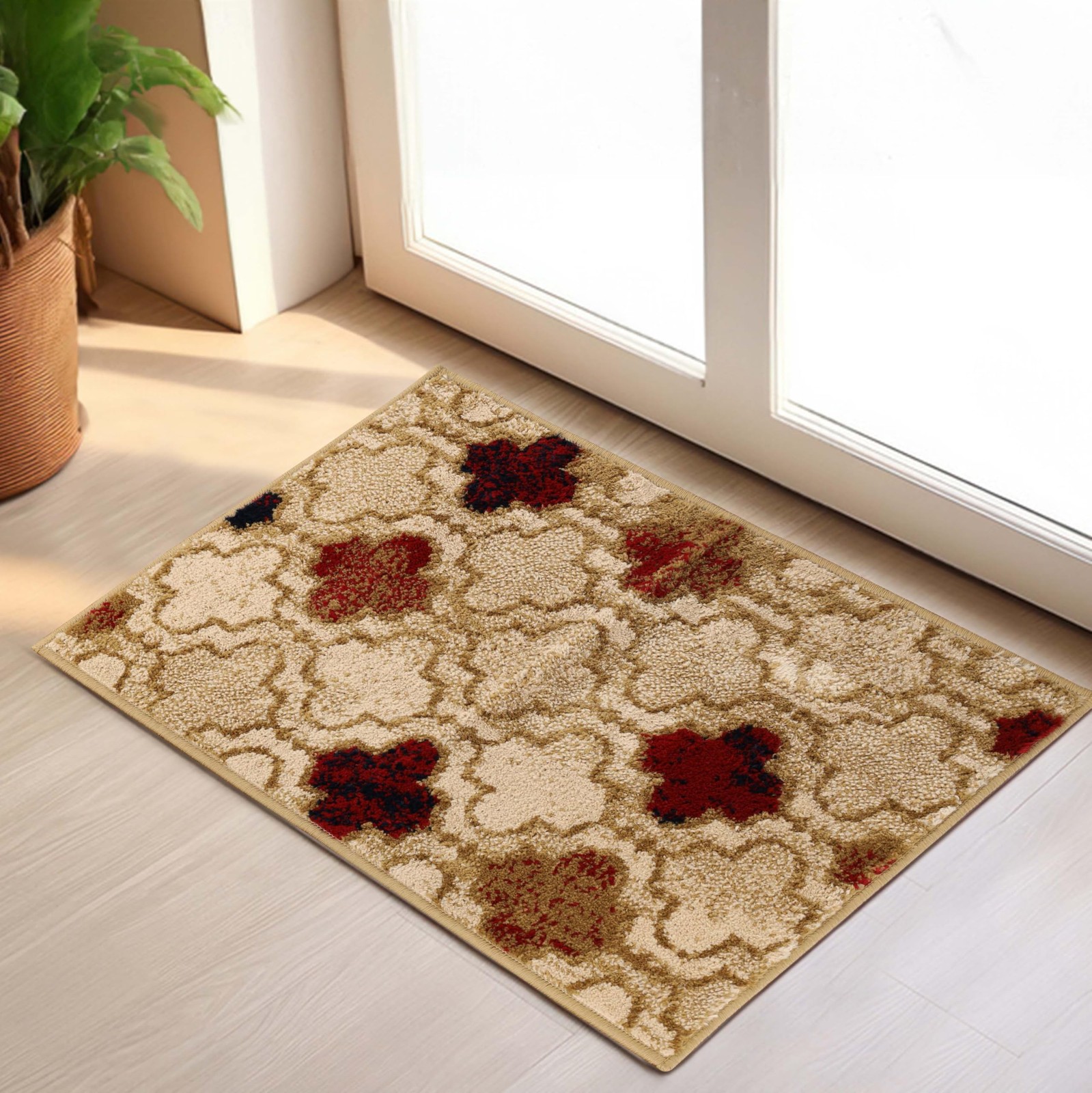 Indoor Area Rug, Jute Backing, Modern Plush Rugs for Hallway, Living, Dining ... gallery
