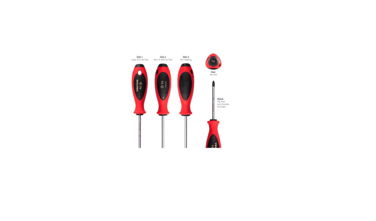 Tekton DWZ90010 8 Pc 4 Inch Phillips & Slotted Screwdriver Set, Made in Germany gallery