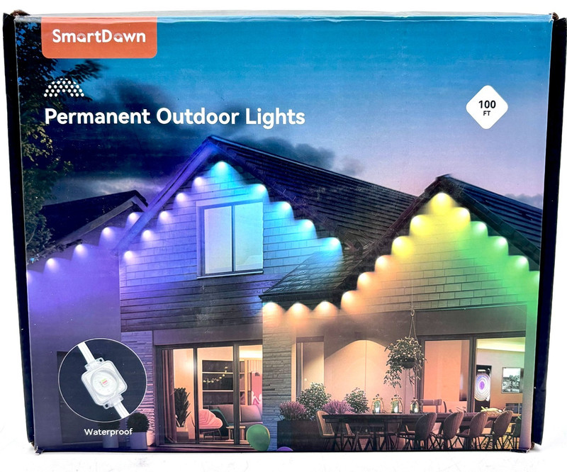 New SmartDawn Permanent Outdoor Lights (100 Feet) - 48 Watts: 64 LEDs gallery