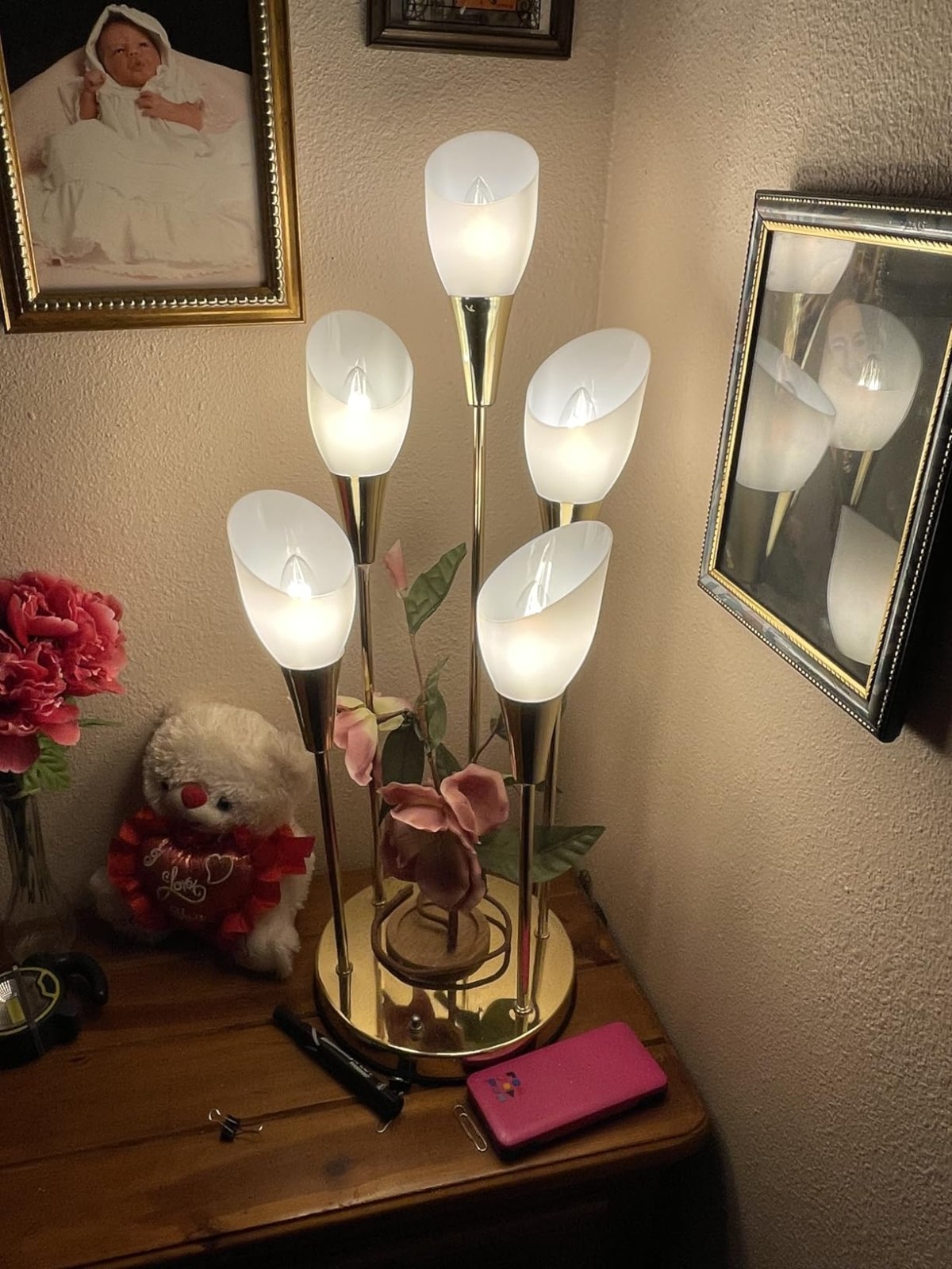 White Horseshoe Lamp Shade Replacement Covers 5 PCS for Floor Light Lamp New USA gallery