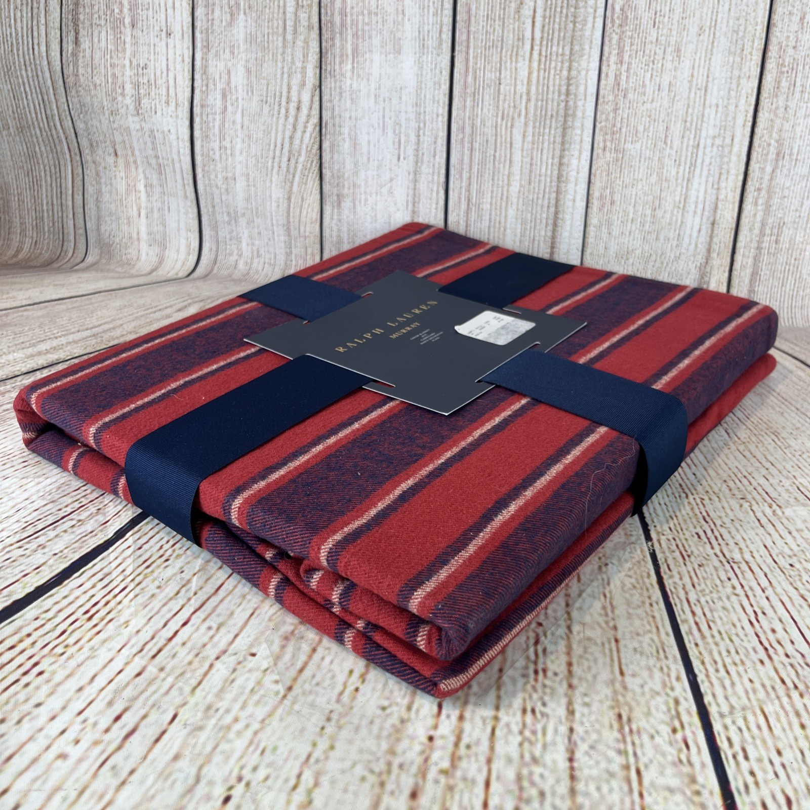 $300 Ralph Lauren Navajo Murray Rustic Stripe ThrowBlanket 54"x 72" NEW gallery