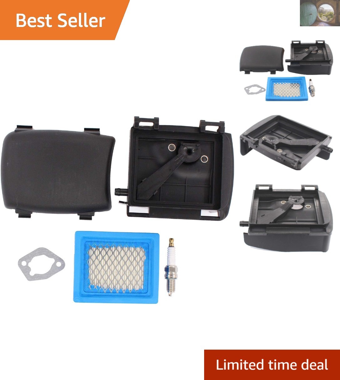Air Filter Cover Kit for Kohler XT650 & XT675 - Vehicle Specific Fit gallery