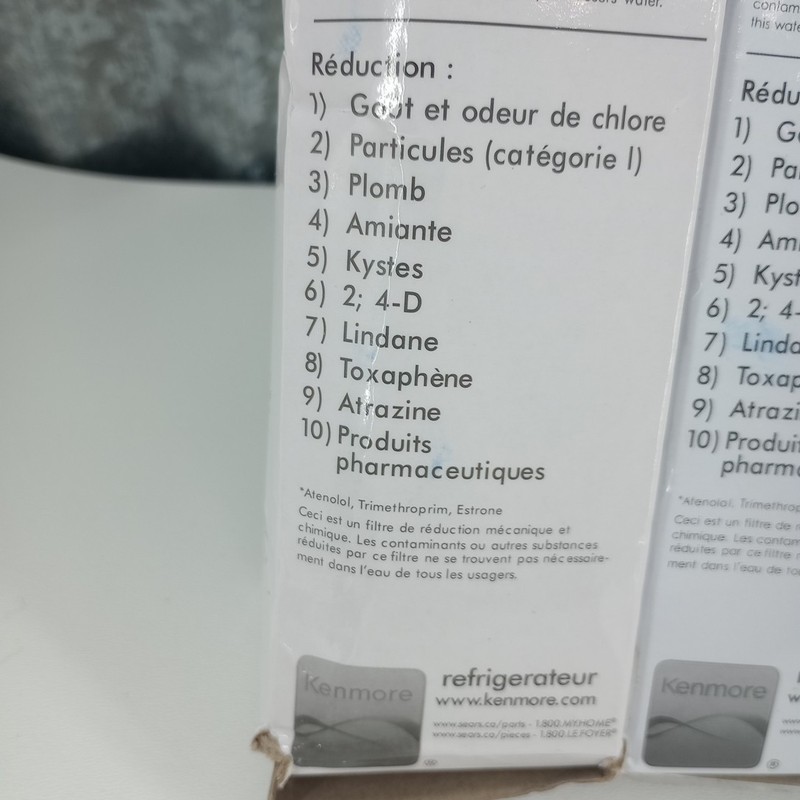Kenmore 460-9083 Replacement Refrigerator Water Filter 2 PACK NEW SEALED gallery