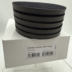 For Mirka Interface Pad Sander 5″ x .39″ Height Hook and Loop 33 Holes 5 pcs