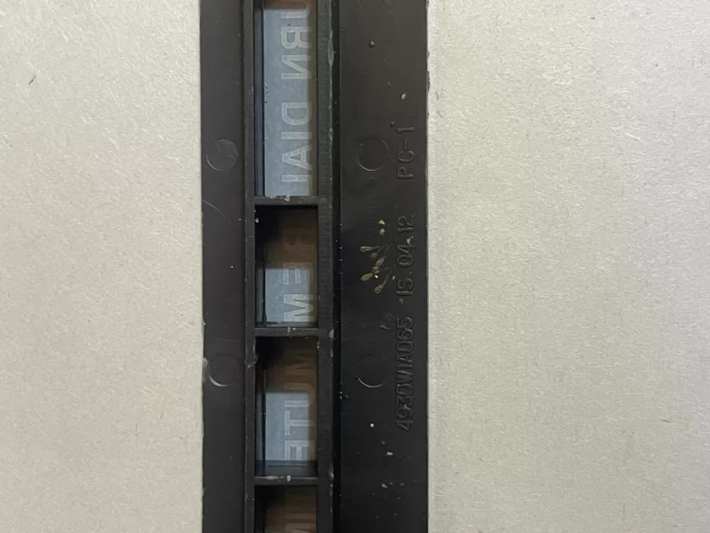 Label Control Panel Strip 4930W1A065 AZ118487 | KM2000 gallery