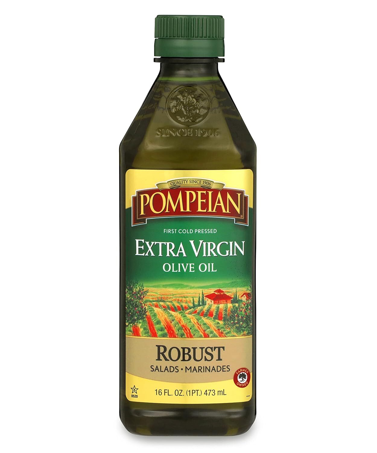 Pompeian Robust Extra Virgin Olive Oil, First Cold Pressed, 16 FL. OZ. gallery