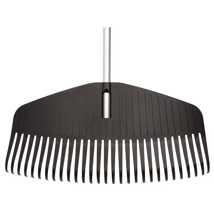 Fiskars Poly Leaf Rake, Leaf Rake, 67" Length gallery