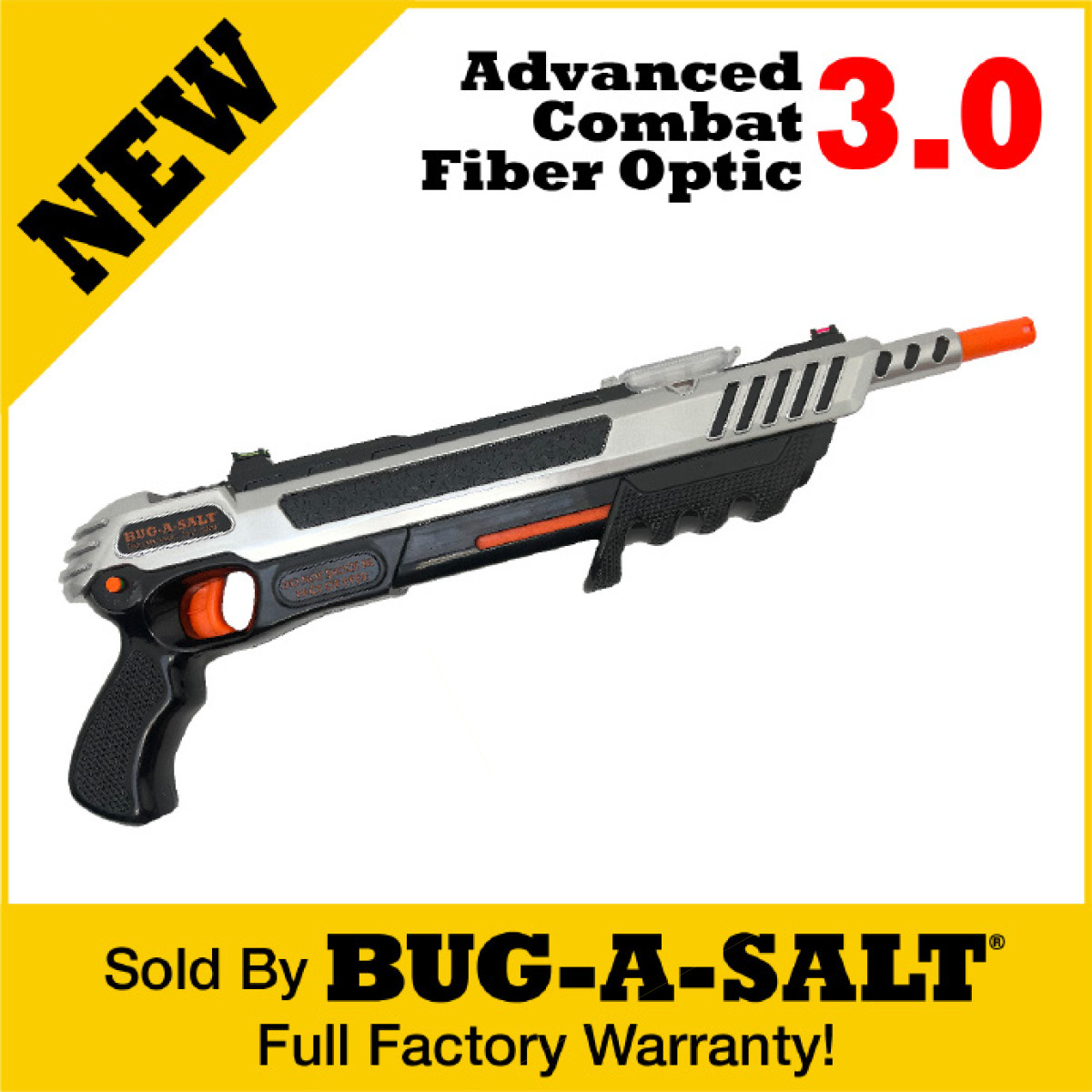 NEW Authentic BUG-A-SALT Advanced Combat Fiber Optic 3.0 GUN gallery
