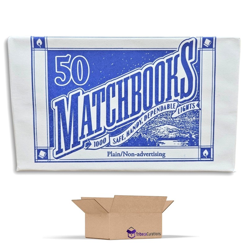 Plain White Matchbooks Value Pack | 50 Count Box | Pack of 10 gallery