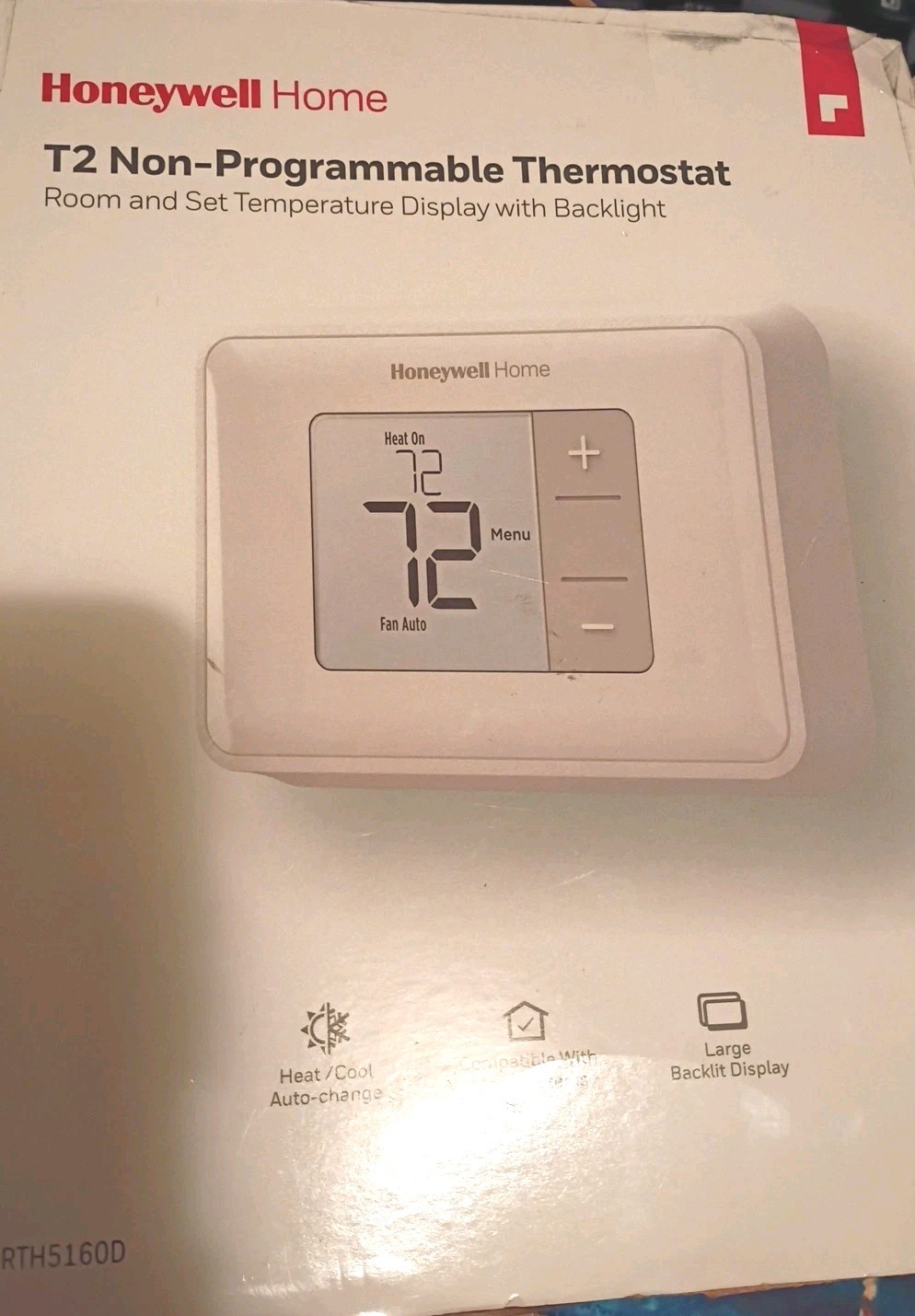 Honeywell Home T2 Non-programmable Thermostat RTH5160D gallery