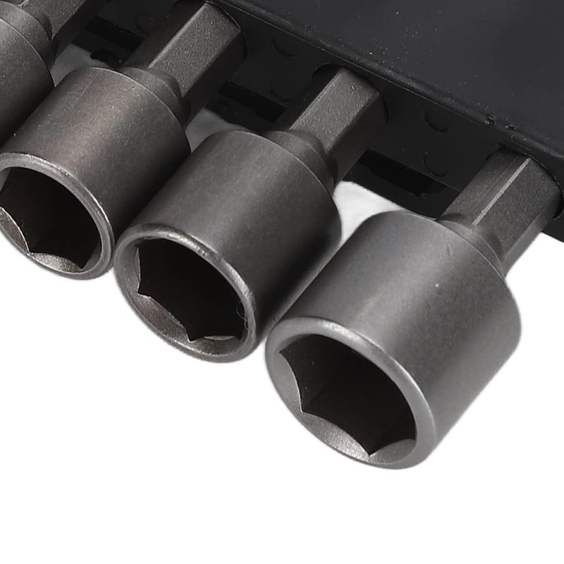 14PC POWER Nut Driver Drill Bit Set Socket Bit Adapter metric & SAE Socket for W gallery
