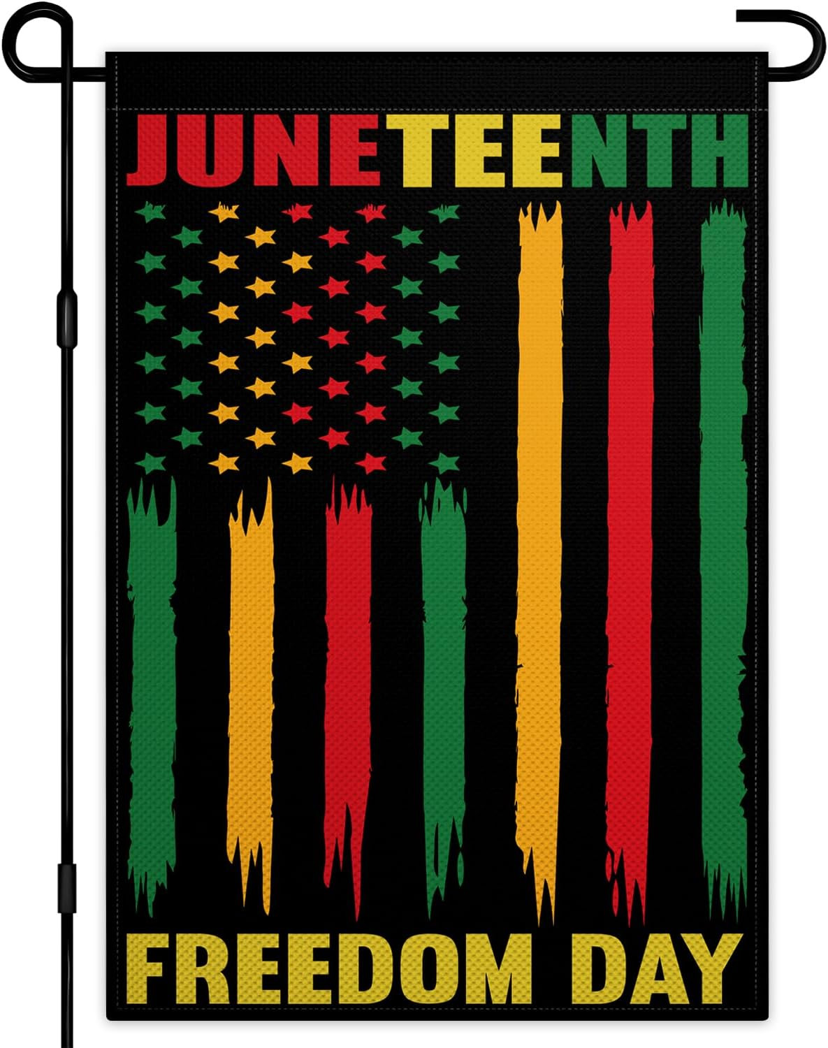 Juneteenth Garden Flag 12×18 Inch African American Black Emancipation Black Hist gallery