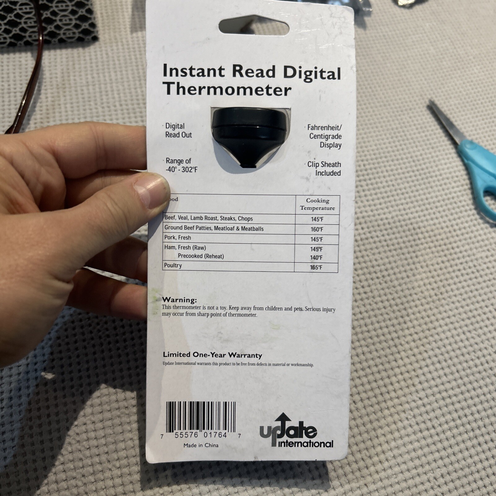 Instant Read Digital Thermometer Update Informational Digital Read Out -40 gallery