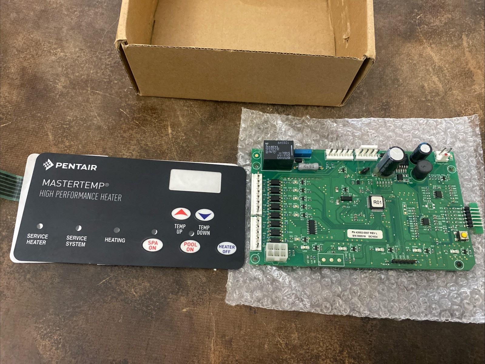 GENUINE 42002-00075 Control Board Switch with Membrane Pad - See Details gallery