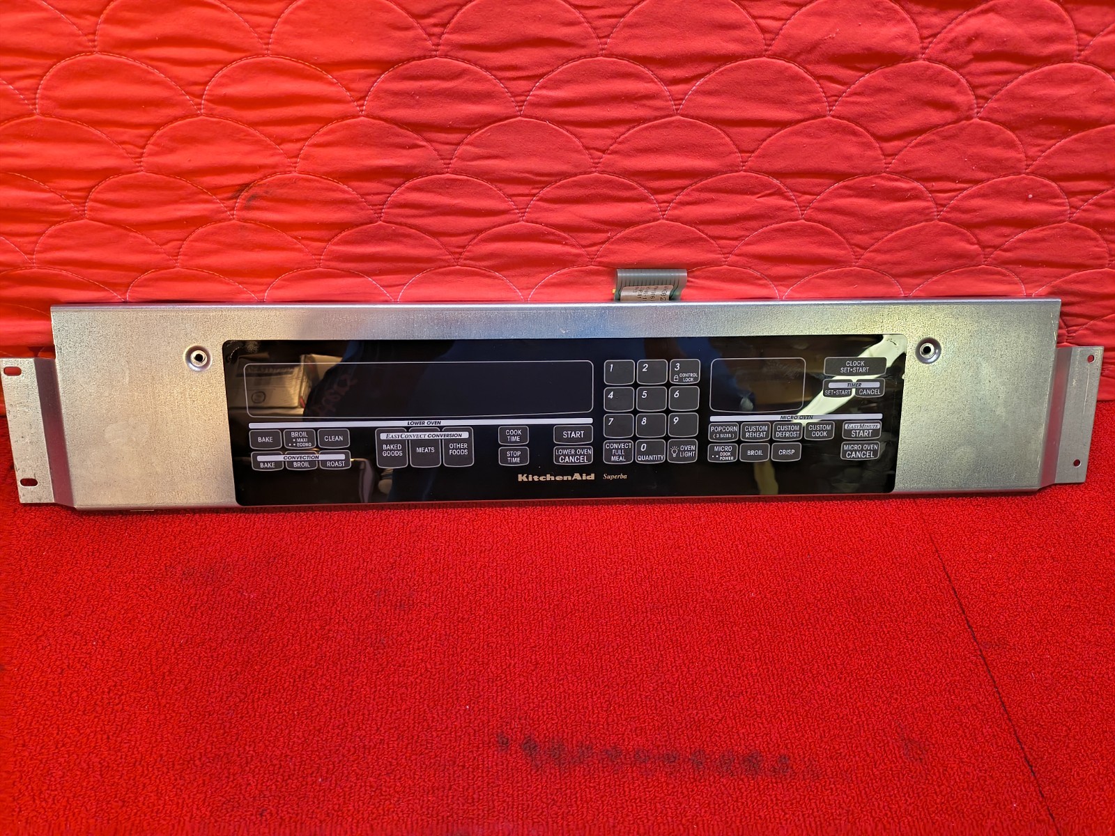 Used KitchenAid MW/Oven Combo ~ Touch Panel 4456375 8300874 Good Condition gallery