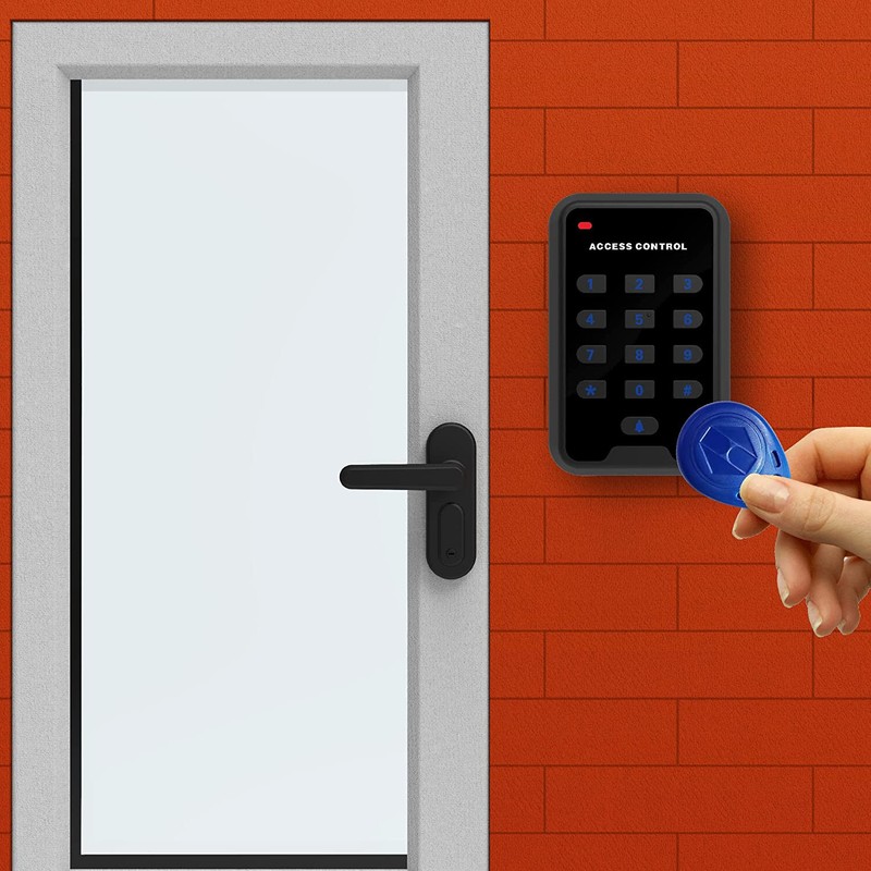 WiFi Door Access Control Keypad Compatible with Tuya Smart App 2.4GHz gallery