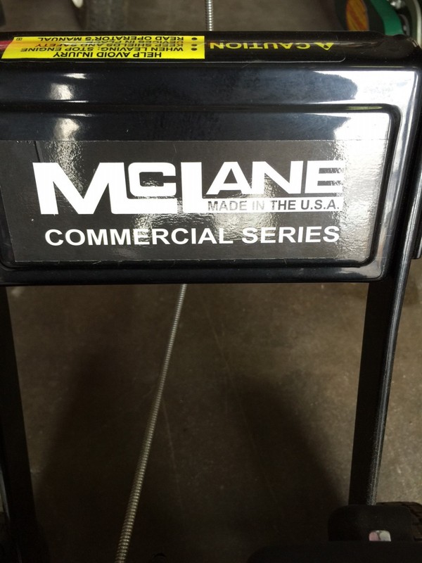Mclane 8" Plastic Wheel w/double side bearing&tire Assy Rep. Part# 7058-8 gallery