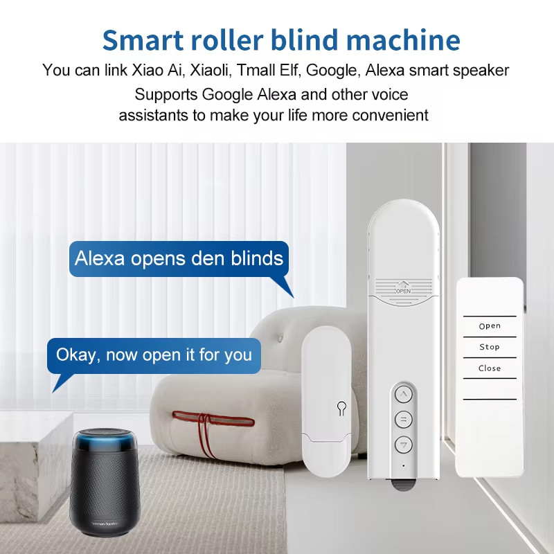 Smart WiFi Blind Motor – Alexa & Google Home Voice Control gallery