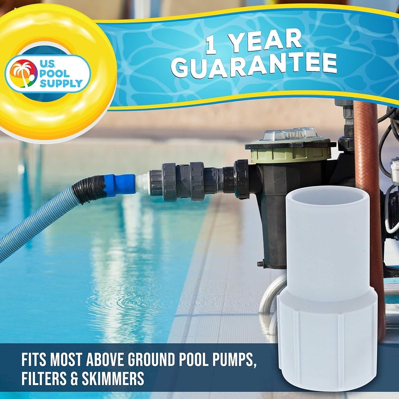 U.S. Pool Supply Replacement Universal Combo Hose Adapter, 1-1/4" 1-1/2 Inch gallery
