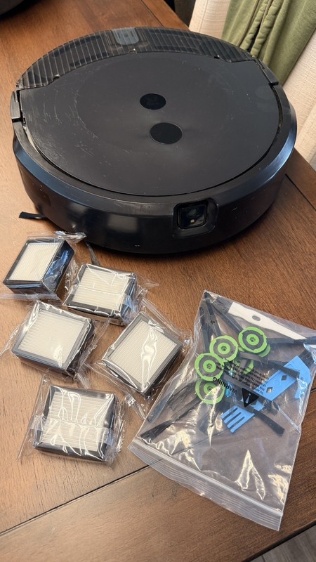 iRobot - Roomba Combo 10 Max Robot Vacuum & Mop + AutoWash Dock (X085020) Black gallery