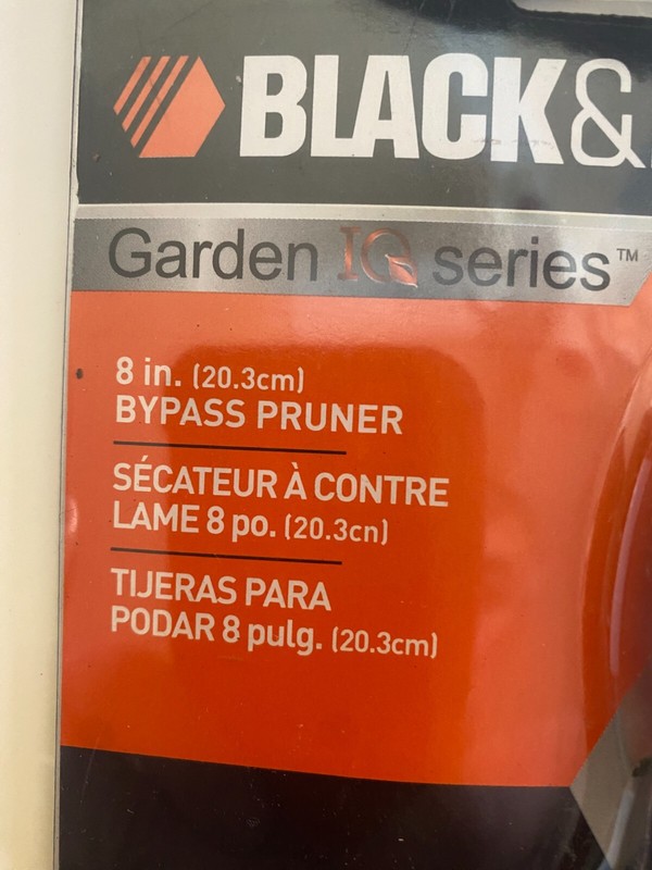 BLACK & DECKER 8" Bypass Pruner BD1140 BRAND NEW 10 YEAR LIMITED WARRANTY gallery