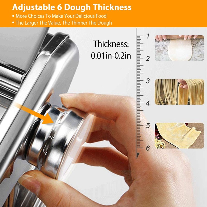 Pasta Maker Machine Roller Cutter Noodle Makers for Spaghetti/Ravioli/Fettuccine gallery