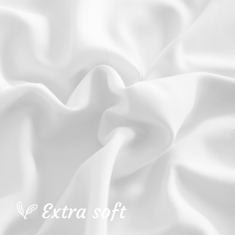 2 Pieces Soft Brushed Microfiber Pillowcases Set, All Size and Colors, Cozy gallery