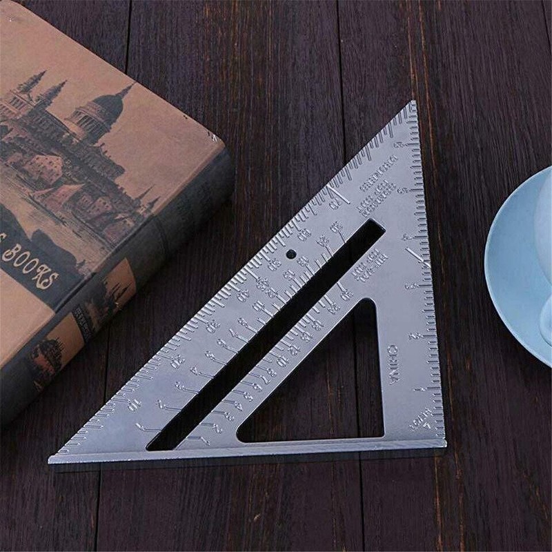 US 7-inch Measuring Triangular Ruler, Speed Square Layout Tool Protractor gallery