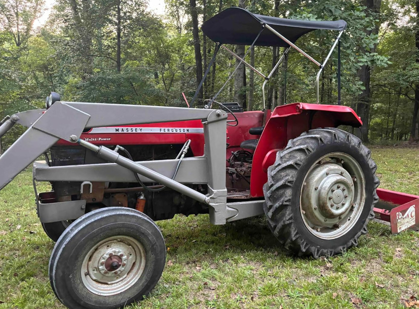 CRO 3' x 5' Tractor Sun Shade Canopy - Protect From Sun/Rain/Weather - Black gallery