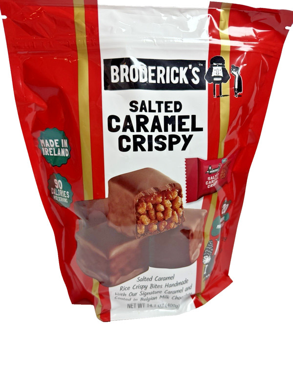 Salted Caramel Crispy, Rice Crispy Bites, Caramel Milk Chocolate, 20 Treats gallery