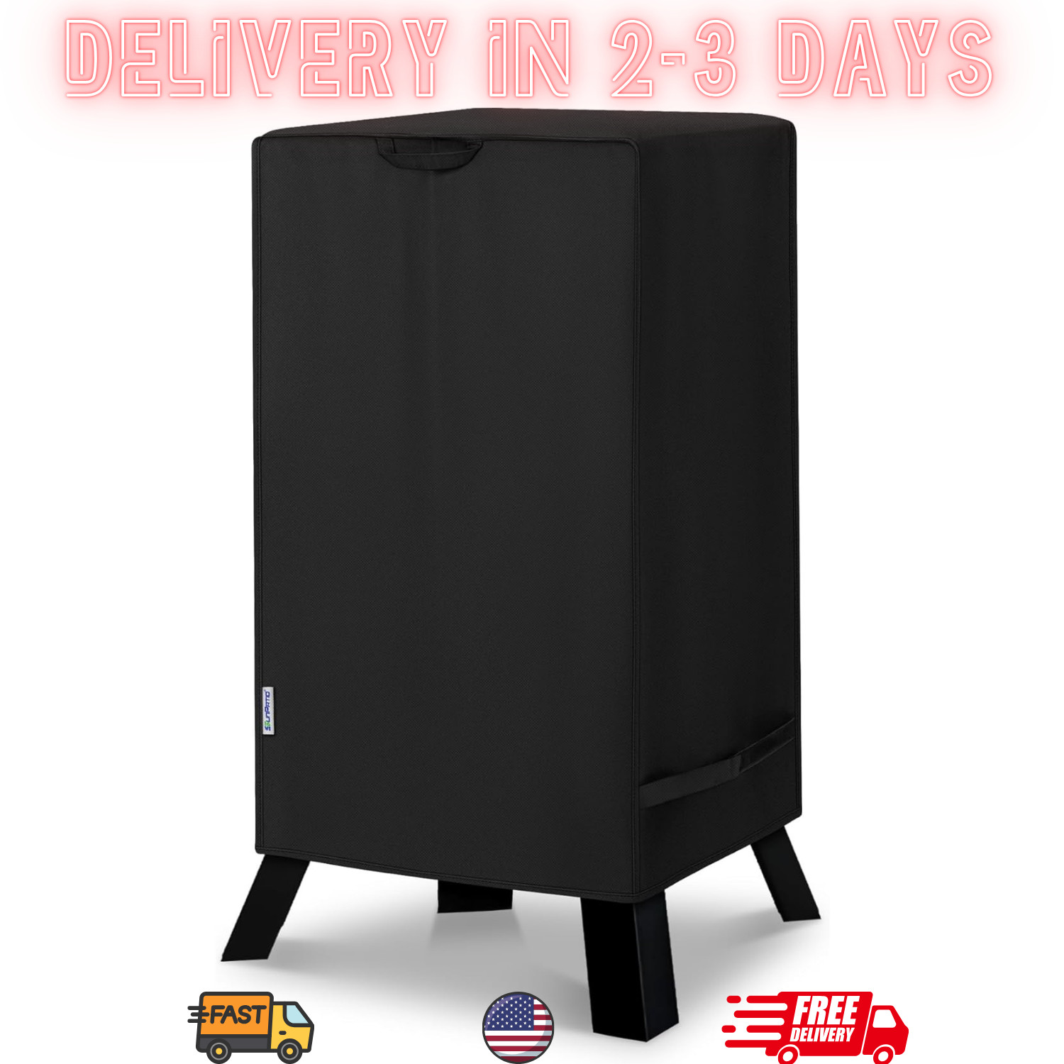 30in Smoker Cover Waterproof Vertical Electric BBQ Grill Cover 20x17x31in... gallery