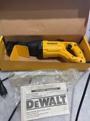 DEWALT DWE304 Corded Electric Reciprocating Saw Yellow/Black New