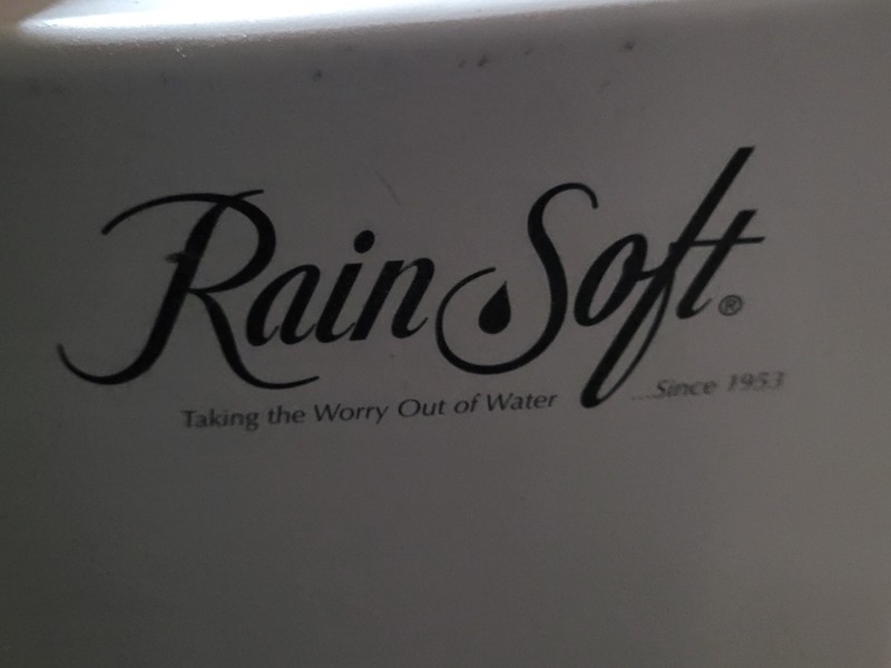 Rain Soft Water Conditioning System Plastic Water Cover Protector Grey gallery