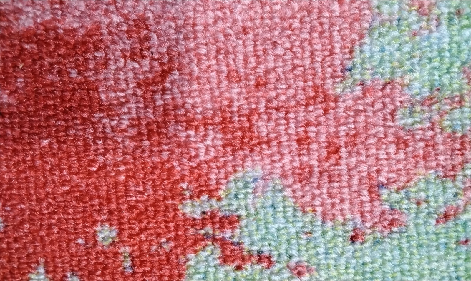 FUCHSIA / YELLOW 7'-9" X 10' Back Stain Rug, Reduced Price 1172715104 PTB121A-8 gallery