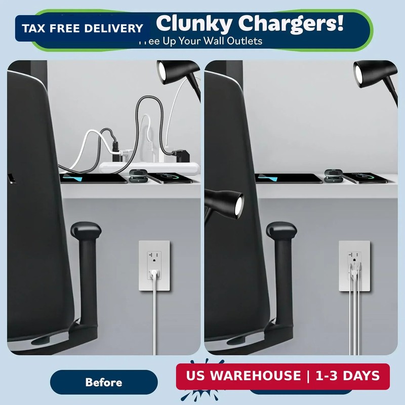 TOPGREENER USB Outlet, Type C & Type A USB Wall Outlet, 20 Amp Tamper-Resistant gallery