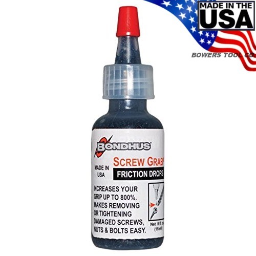 Screw Grab Friction Drops Stripped Damaged Fastener Extraction Gel Bondhus 94205 gallery