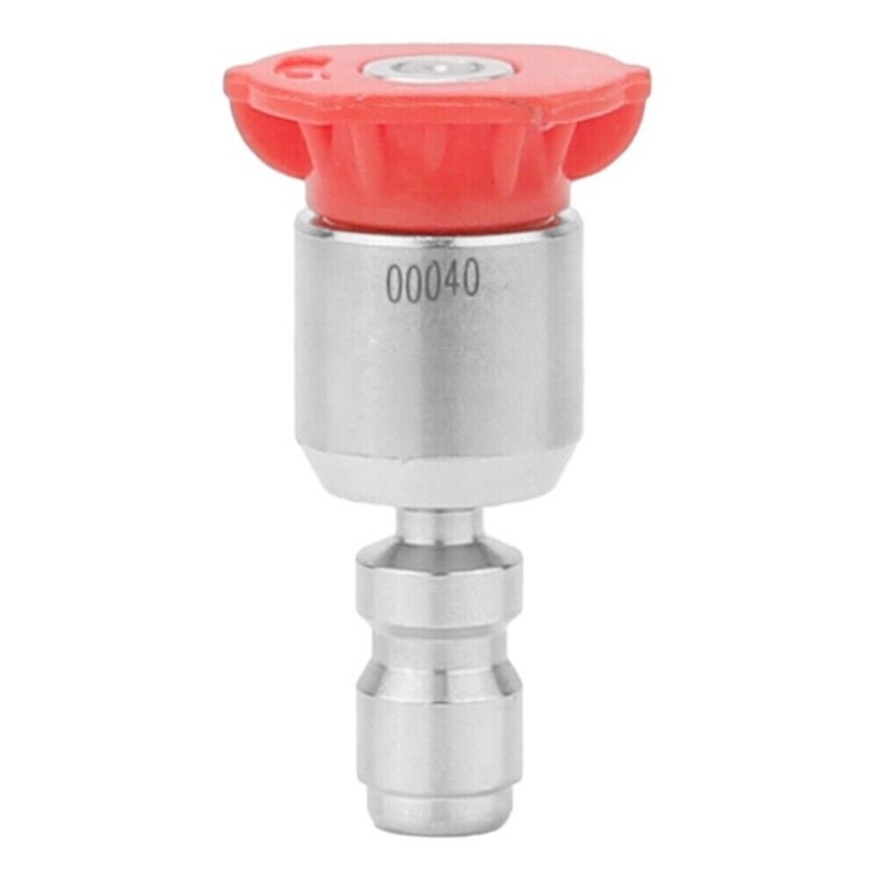 4.0 Spray Tips 80° rotatable angle S. Steel Quick Connect Pressure Washer 4 Pc gallery