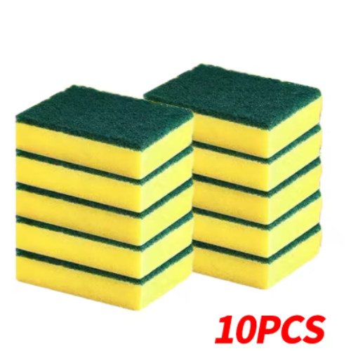 10,30,50 Magic Sponges Reusable Double Sided Scrubber Kitchen Rust Remover Brush gallery