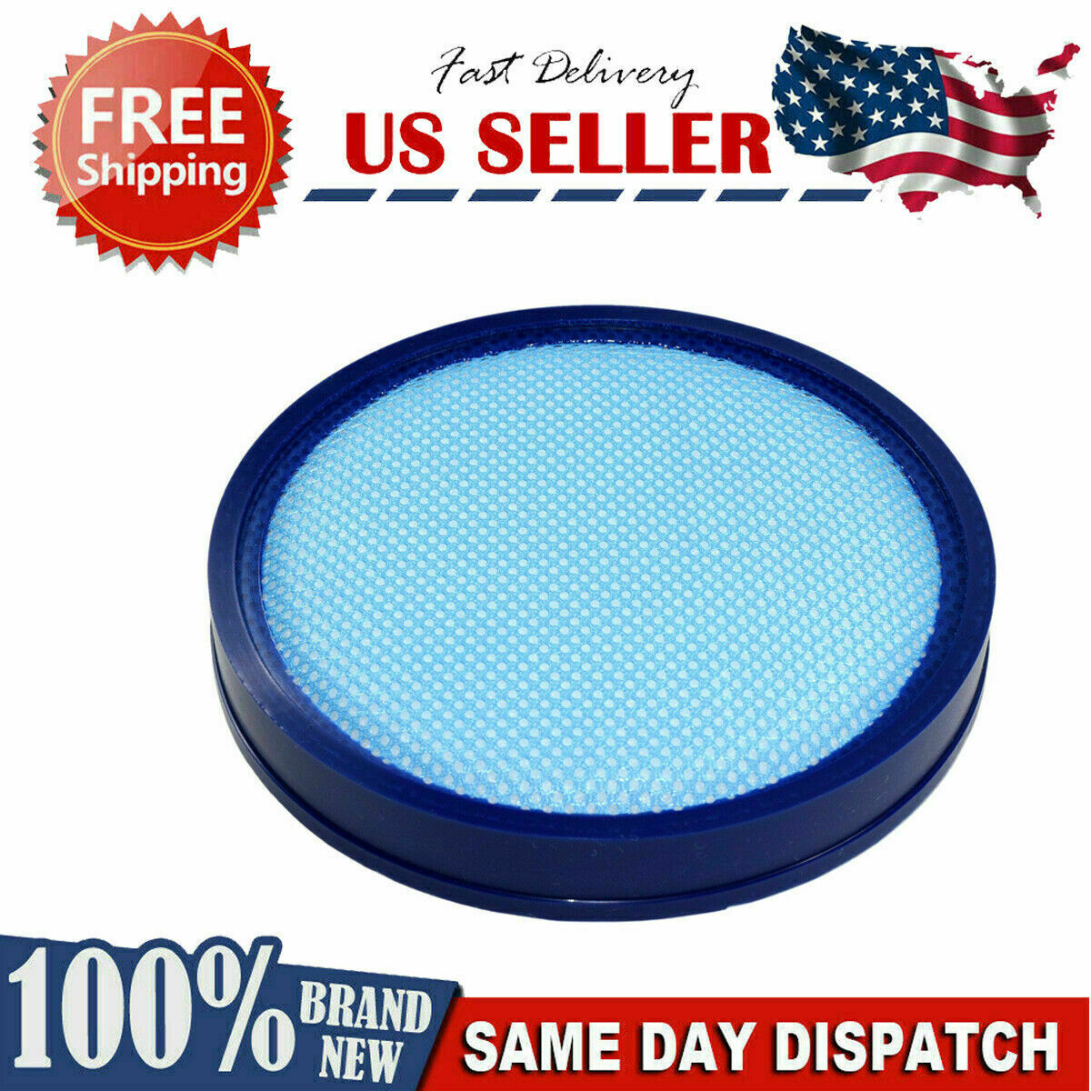 2-Pack For Hoover Windtunnel Vacuum Primary Washable Filter # 304087001 UH72600 gallery